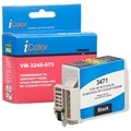 iColor Tintenpatrone für Epson-Drucker (ersetzt T3471 / 34XL), schwarz, 22 ml