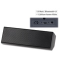 Auvisio, auvisio Portabler Stereo-Lautsprecher mit Bluetooth 4.1 und Akku, 10 Watt