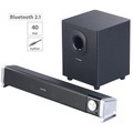 auvisio 2.1-Soundbar mit externem Subwoofer für PC und TV, Bluetooth, 40 Watt