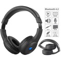 Faltbares Over-Ear-Headset mit Bluetooth, MP3-Player, FM & LCD-Display
