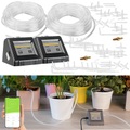 Royal Gardineer, 2er Pack Automatische WLAN-Bewässerungsanlage BWC-20.app