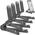 Pearl, 4er-Set Faltbare Tablet-Ständer für iPad, Tablet-PC, E-Book-Reader