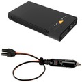revolt, revolt 3in1-Kfz-Starthilfe und USB-Powerbank mit LED-Leuchte, 15.300 mAh