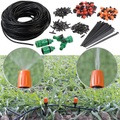 Royal Gardineer, 136-teiliges Sprinkler Pflanzen-Bewässerungs-Set, 40 m zuschneidbar