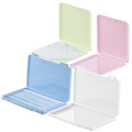 Pearl, 4er-Set Masken-Aufbewahrungs-Etuis, staubdicht und hygienisch, bunt