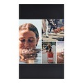 Fotorahmen im Format [FORMAT], schwarz in schwarz