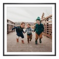 Foto auf Hahnemühle Papier im Rahmen Alu eckig in schwarz matt im Format 15 x 10 cm