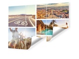 Collage als Fototapete im Format 140 x 105 cm