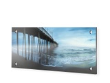 Aluminium Bild als Panorama im Format 75 x 15 cm