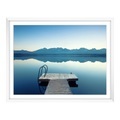 myposter, Foto auf Künstlerpapier im Rahmen Holz in weiß im Format 32 x 18 cm