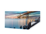 Foto auf Backlit-Folie im Format 180 x 45 cm als Panorama im Format 180 x 45 cm