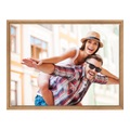 myposter, Fotoleinwand im Schattenfugen Rahmen Eiche Natur für Fotos auf Leinwand im Format 60 x 40 cm