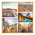 myposter, Bilderrahmen Alu rund in gold im Format 24 x 18 cm