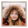 Poster im Rahmen Holz antik in silber im Format 80 x 45 cm