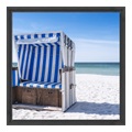 myposter, Poster Leinwand im Schattenfugen Rahmen Gemasert für Fotos auf Leinwand in schwarz DIN Format im Format 21 x 14,8 cm