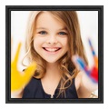 Foto auf Forexplatte im Schattenfugen Rahmen Gemasert in schwarz als Panorama im Format 60 x 20 cm