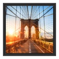 Galleryprint im Schattenfugen Rahmen in schwarz als Panorama im Format 50 x 25 cm