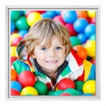 Foto auf Forex im Schattenfugen Rahmen Gemasert in weiß im Format 90 x 60 cm