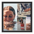 Fotocollage auf Alu Dibond im Format 70 x 50 cm im Format 70 x 50 cm im Rahmen