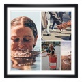 Fotocollage Hahnemühle Künstlerpapier DIN Format im Format 42 x 29,7 cm im Rahmen