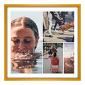 Fotocollage als Poster im Format 32 x 24 cm im Format 32 x 24 cm im Rahmen