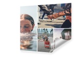Poster mit Collage quadratisch im Format 50 x 50 cm