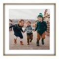 Foto auf Hahnemuehle im Format 40 x 20 cm im Alurahmen im Format 40 x 20 cm, gold in gold als Panorama im Format 40 x 20 cm