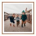 Foto auf Poster im Format 90 x 60 cm im Alurahmen im Format 90 x 60 cm, kupfer in kupfer im Format 90 x 60 cm