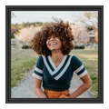 Photo auf Forex im Schattenfugen Rahmen in schwarz im Format 64 x 36 cm