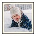 Foto auf Hahnemuehle im Format 80 x 40 cm im Alurahmen im Format 80 x 40 cm, schwarz in schwarz als Panorama im Format 80 x 40 cm