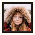 Foto auf Poster im Format 48 x 27 cm im Alurahmen im Format 48 x 27 cm, gold in gold im Format 48 x 27 cm
