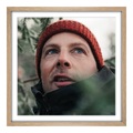 Foto auf Poster im Format 80 x 40 cm im Holzrahmen im Format 80 x 40 cm, als Panorama im Format 80 x 40 cm