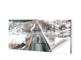 Foto auf Alu Dibond im Format 100 x 20 cm als Panorama im Format 100 x 20 cm