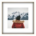 Foto auf Poster im Format 24 x 18 cm im Alurahmen im Format 24 x 18 cm, gold in gold im Format 24 x 18 cm