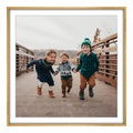 Foto auf Poster im Format 30 x 21 cm im Alurahmen im Format 30 x 21 cm, gold in gold im Format 30 x 21 cm