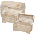 Darimana wooden boxes set of 3 large