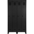 mutoni living, Spindschrank Stijn schwarz FSC