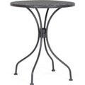 Gartentisch Lizette anthrazit rund 60