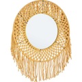 Spiegel Peruvian gelb rund 50