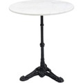 Kare Design, Bistrotisch Kaffeehaus Rund Weiss 60cm