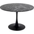 Tisch Veneto Marmor schwarz rund 110
