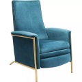 Relaxsessel Lazy Velvet Blau