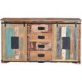 Sideboard Iria Holz recycelt multicolor 130