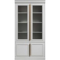 Vitrinenschrank Organize Kiefer nebelweiss 110x215