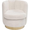 Sessel Silhouette Fur Weiss