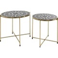 Kare Design, Beistelltisch Priya schwarz (2er-Set)