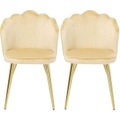Kare Design, Stuhl Princess Beige (2er-Set)