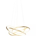 Kare Design, Hängeleuchte Saturn LED Gold Big