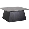 Richmond Interiors, Couchtisch Geisha Marmor schwarz 90x90