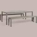 Gartentisch Set Rio grau 210